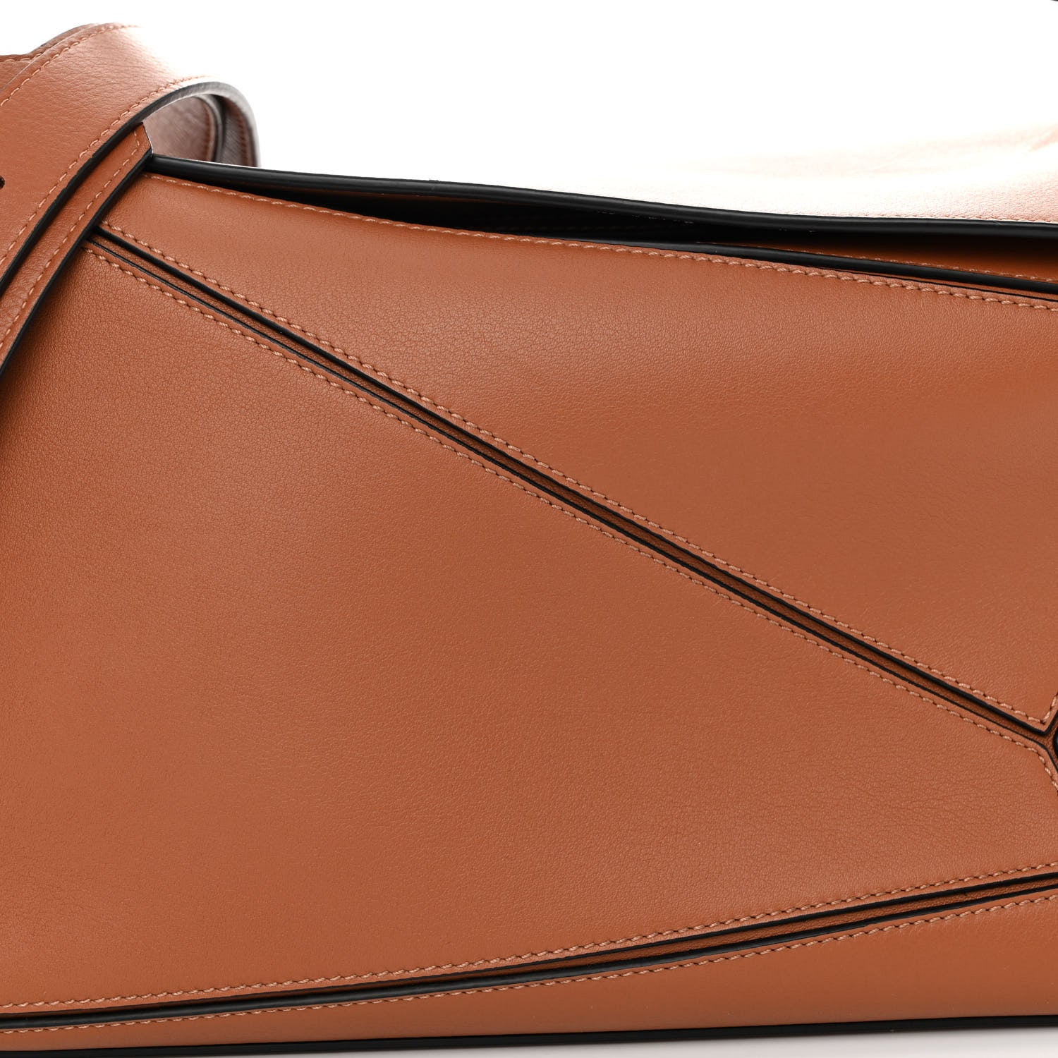 Loewe Calfskin Medium Puzzle Bag Tan 7 of 9