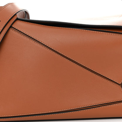 Loewe Calfskin Medium Puzzle Bag Tan 7 of 9