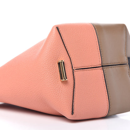 Givenchy Sugar Goatskin Calfskin Mini GV Bucket Bag Coral Taupe 6 of 9