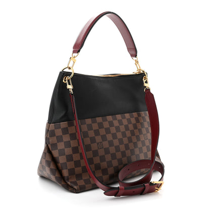 Louis Vuitton Damier Ebene Calfskin Maida Black 3 of 9