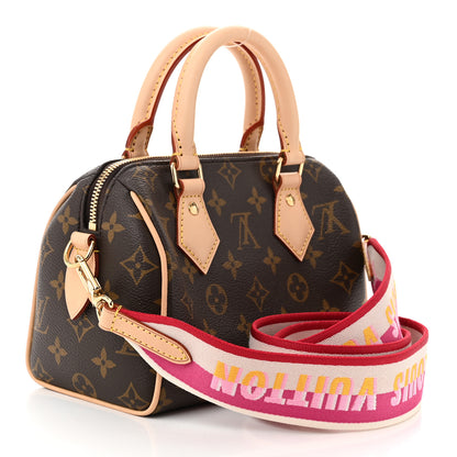 Louis Vuitton Monogram Speedy Bandouliere 20 Fuchsia 3 of 10