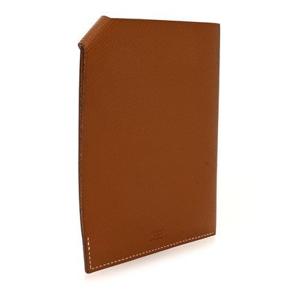Hermes Epsom Tarmac Dot PM Passport Holder Gold Nata 3 of 8