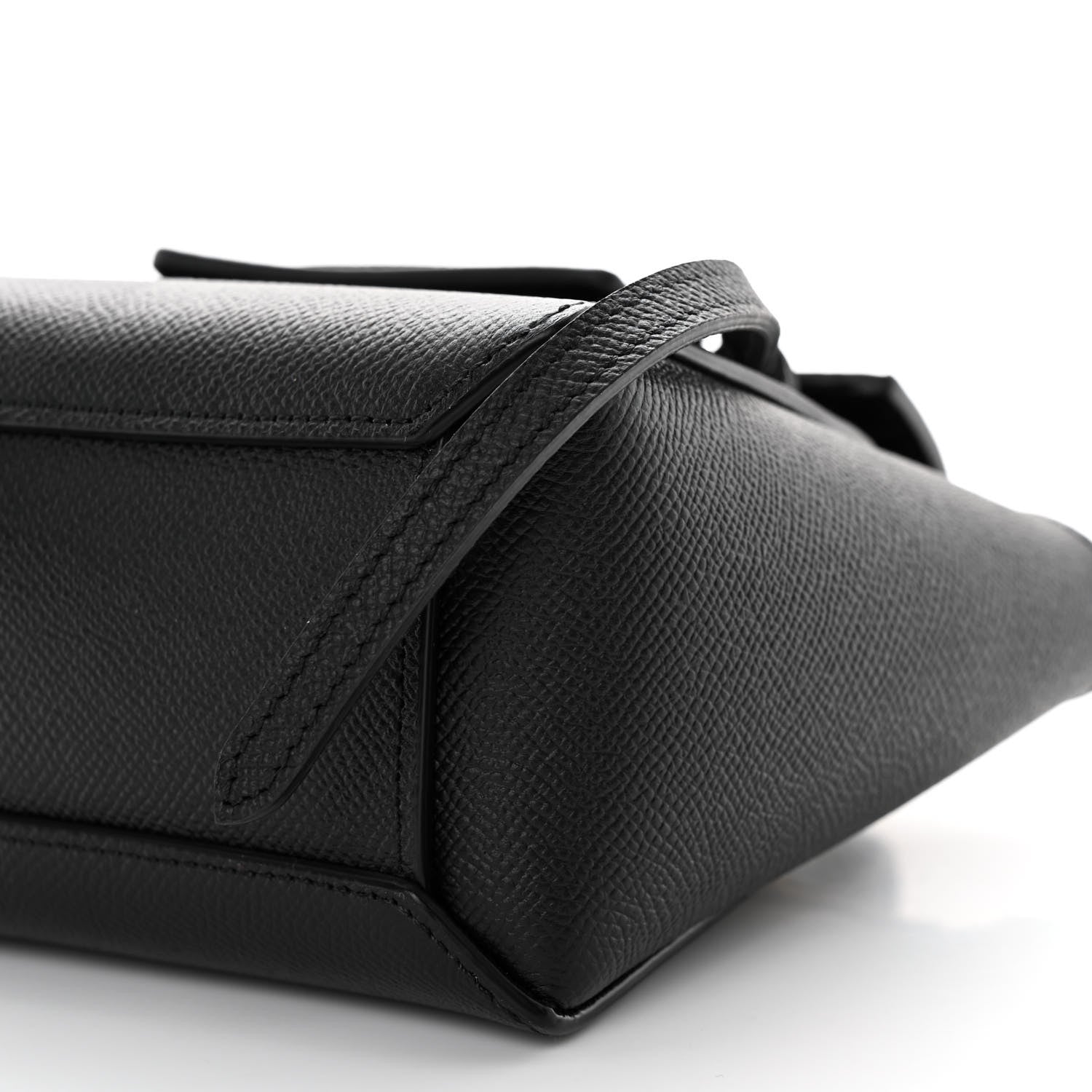 Celine Grained Calfskin Pico Belt Bag Black 10 of 10
