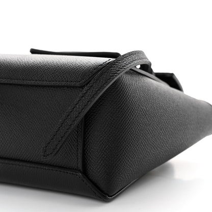Celine Grained Calfskin Pico Belt Bag Black 10 of 10