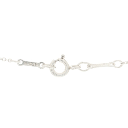Tiffany Sterling Silver 11mm Elsa Peretti Open Heart Pendant Necklace 4 of 6