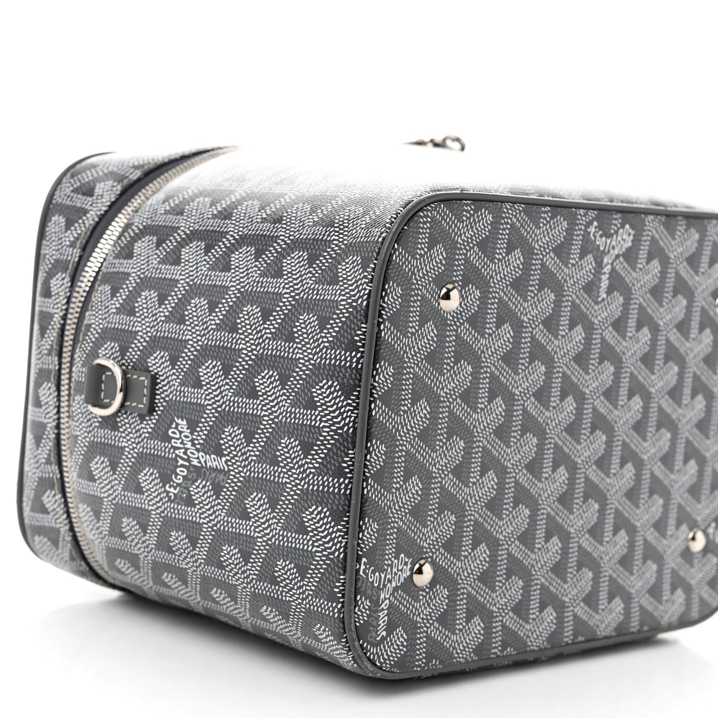 Goyardine Muse Vanity Case Grey