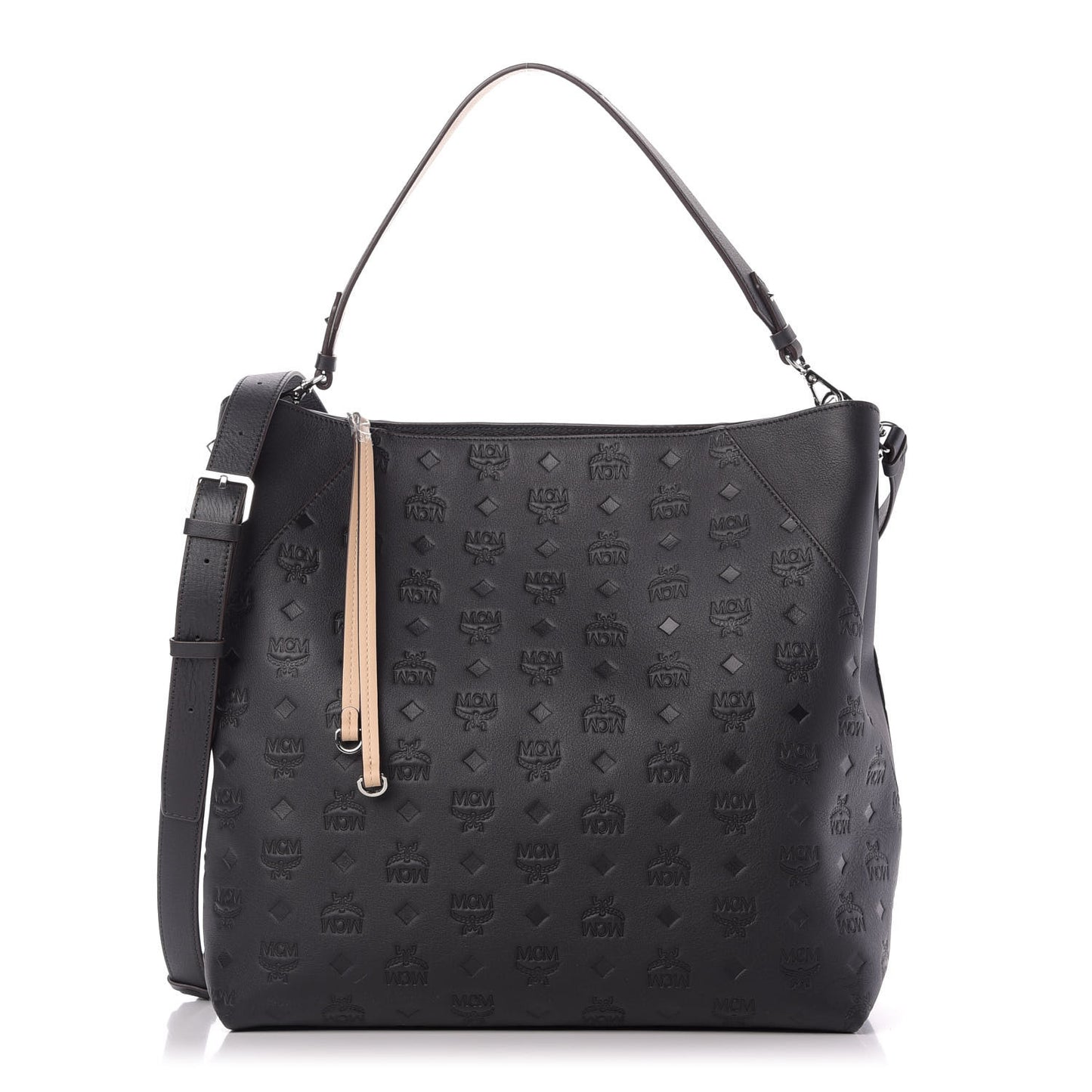 Calfskin Ottomar Large Klara Hobo Black