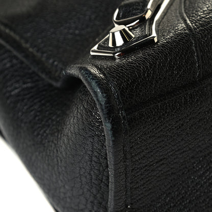 Balenciaga Chevre Silver Metallic Edge Hardware S City Black 6 of 6