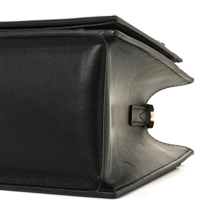 MCM Calfskin Lux Studded Milano Tote Black 13 of 14