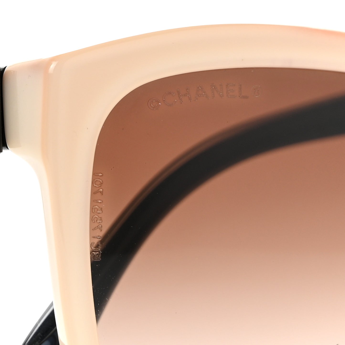 Butterfly Charms Sunglasses 5281-Q Beige Black