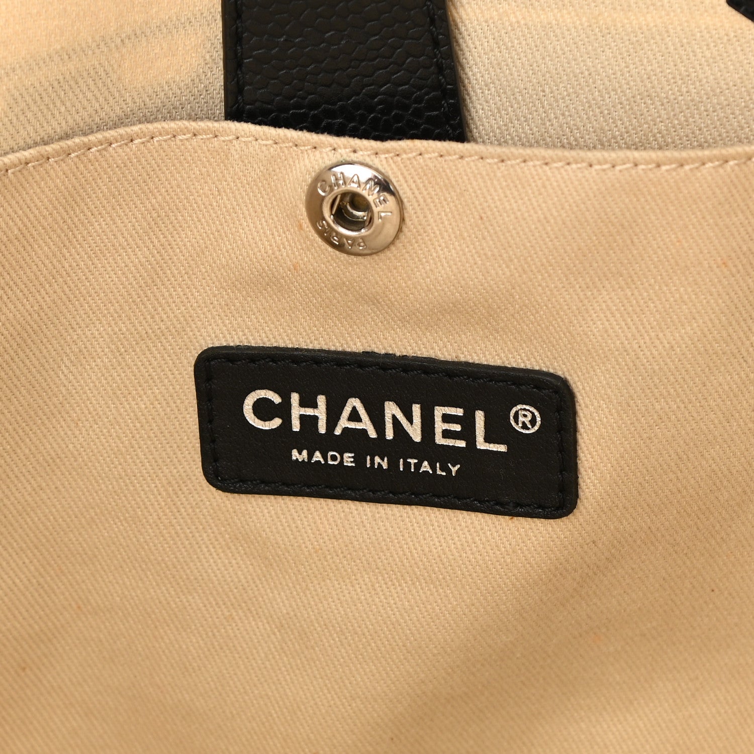 Chanel Coated Canvas Le Train Bag Black 6 of 10