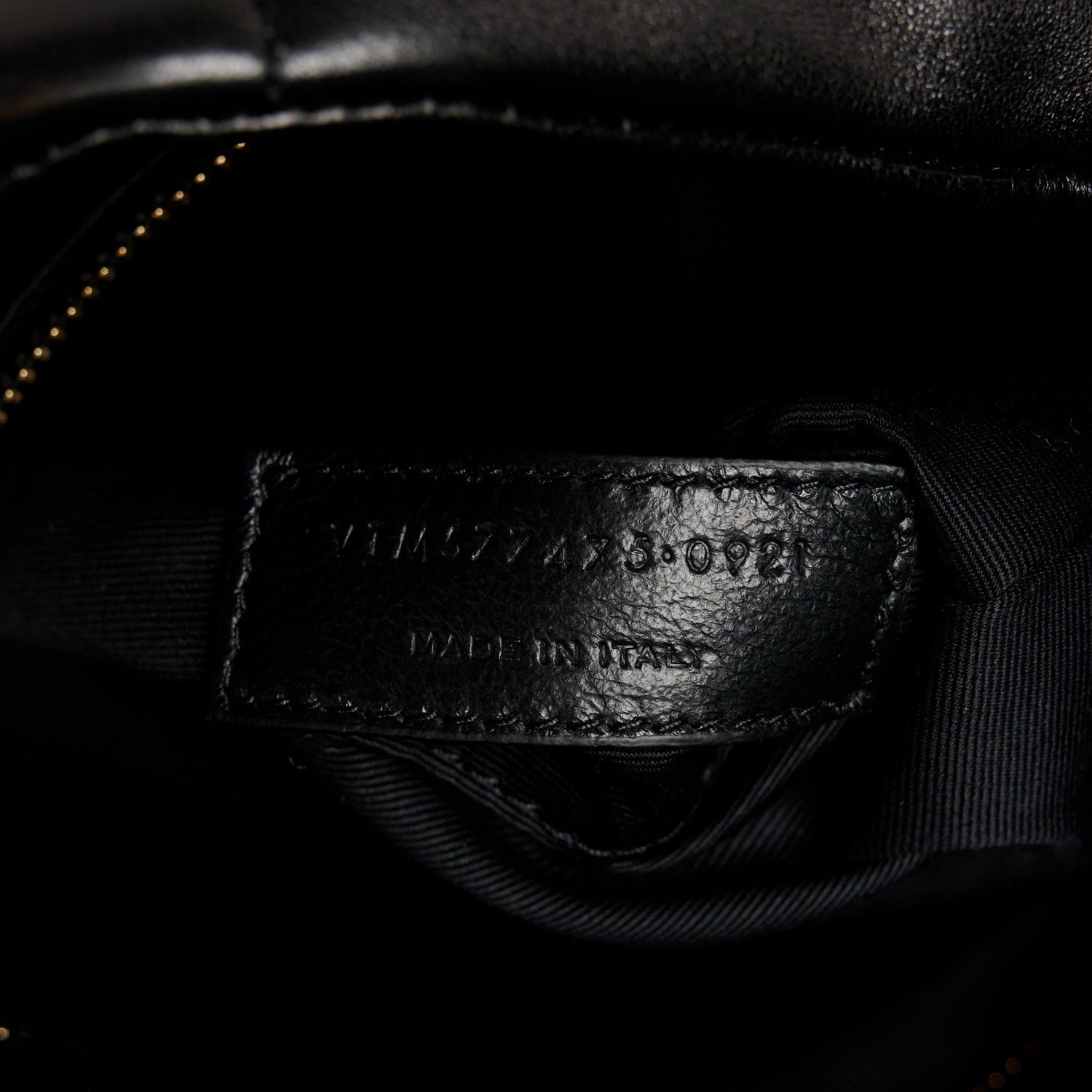 Saint Laurent Lambskin Quilted Medium Loulou Puffer Monogram Chain Satchel Black 8 of 11