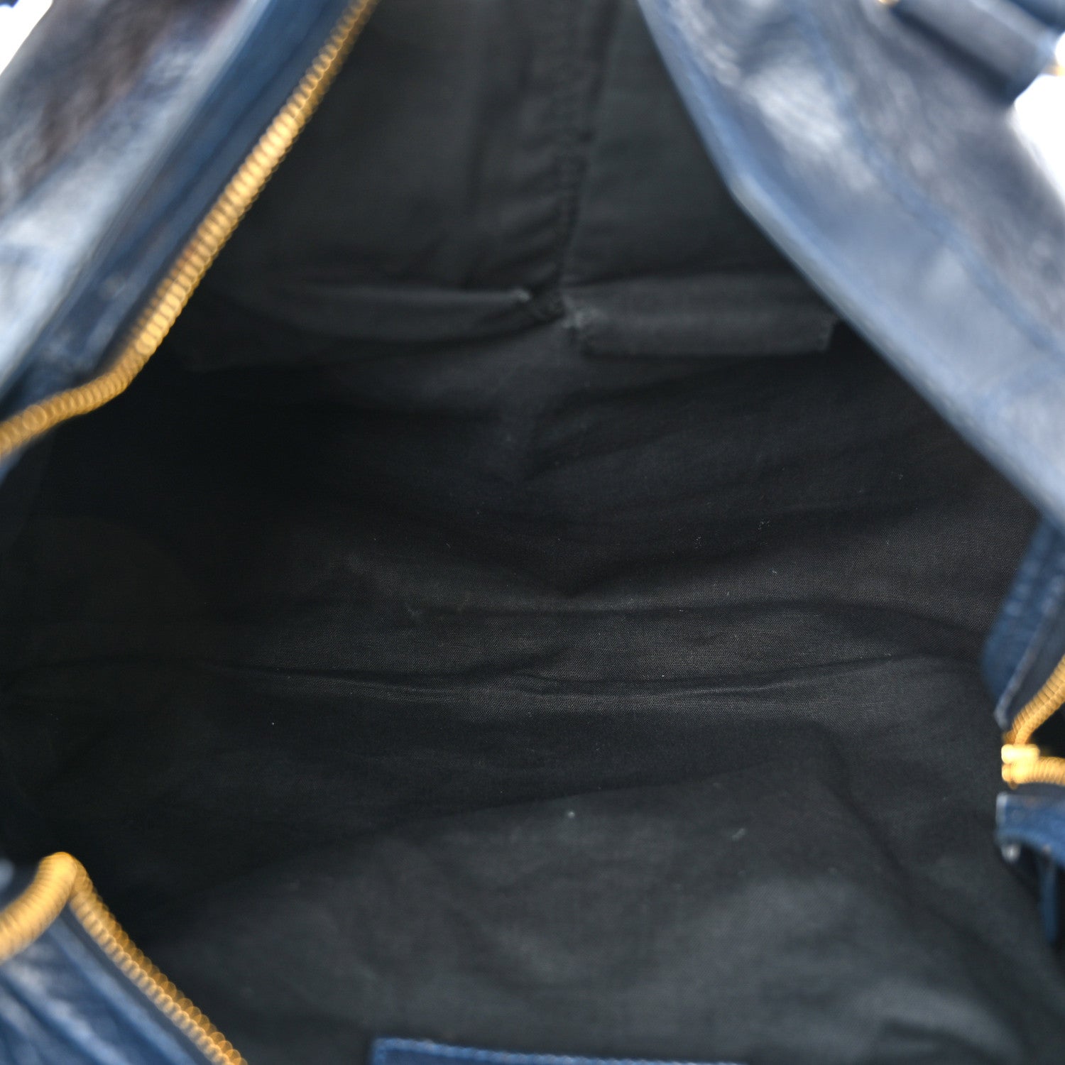 Balenciaga Agneau Giant 12 Gold Hardware City Bleu Obscur 5 of 10