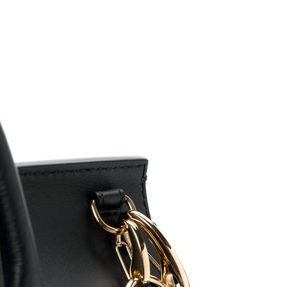 Versace Calfskin Large Palazzo Empire Bag Black 17 of 17