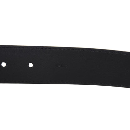 Louis Vuitton Calfskin 35mm Pont Neuf Belt 105 42 Black 5 of 9