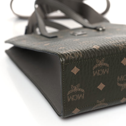 MCM Visetos Small Portuna Tote Sea Turtle 8 of 9