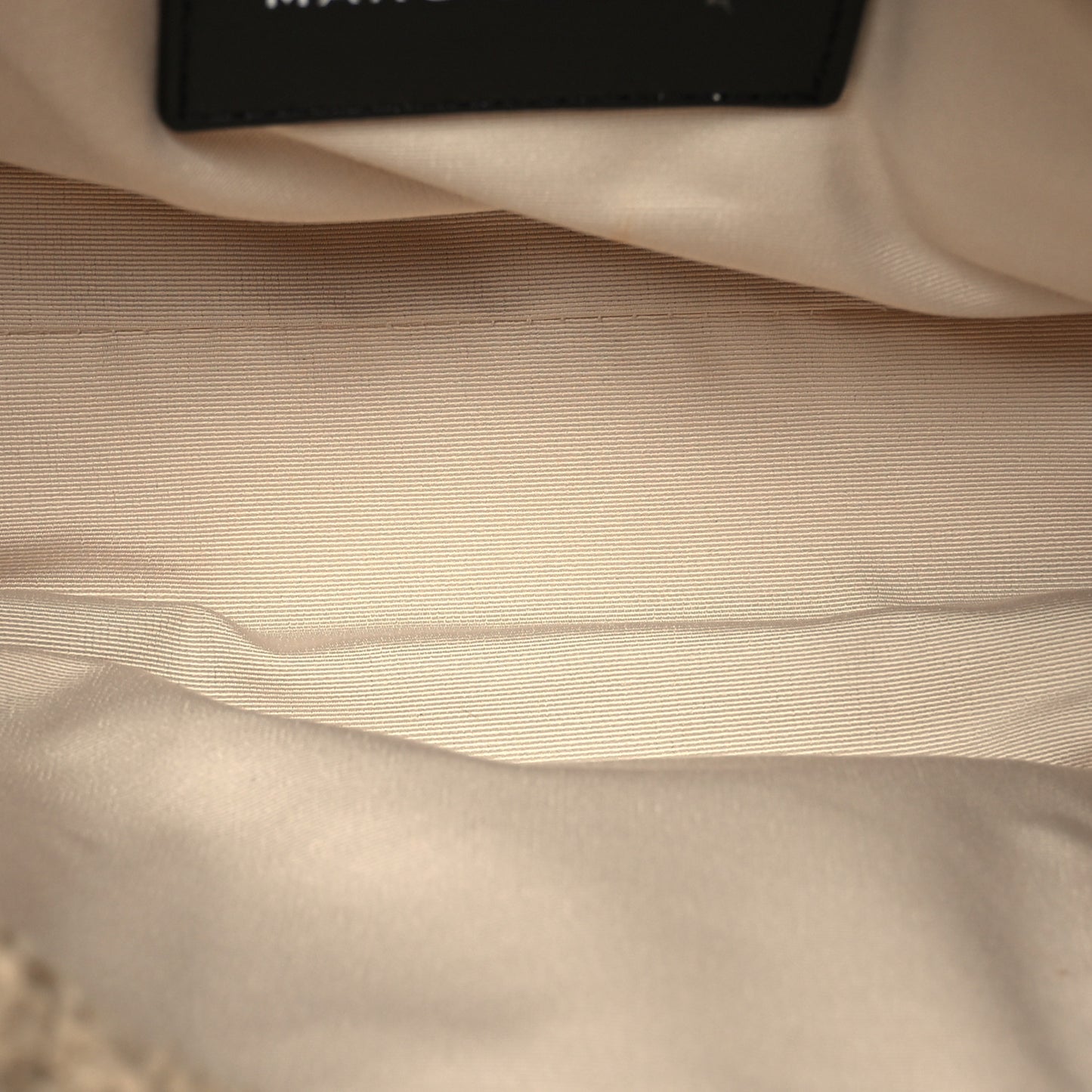 Polyester Cotton Medium The Teddy Traveler Tote Bag Beige