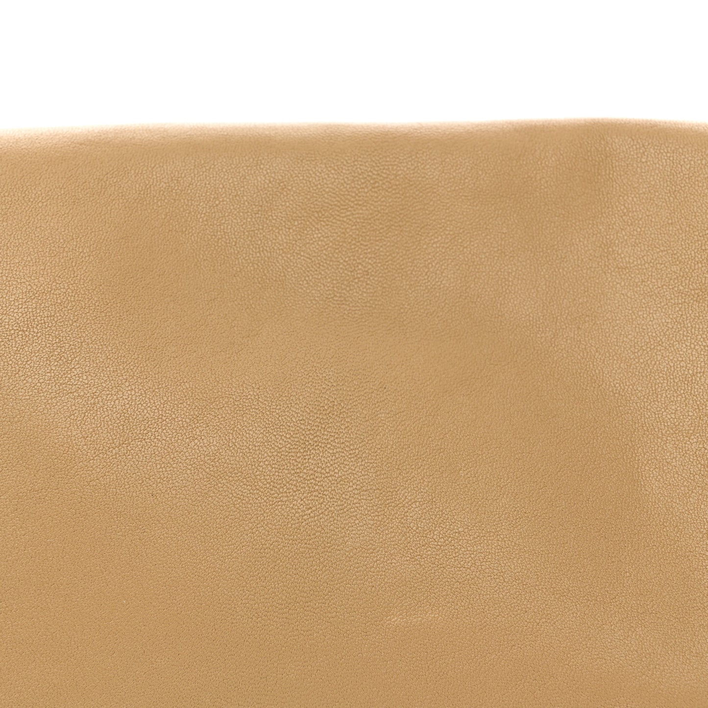 Shiny Lambskin Soft Triomphe Besace Bag Sandcastle