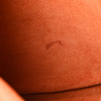 Hermes Taurillon Clemence Evelyne GM Orange 11 of 12