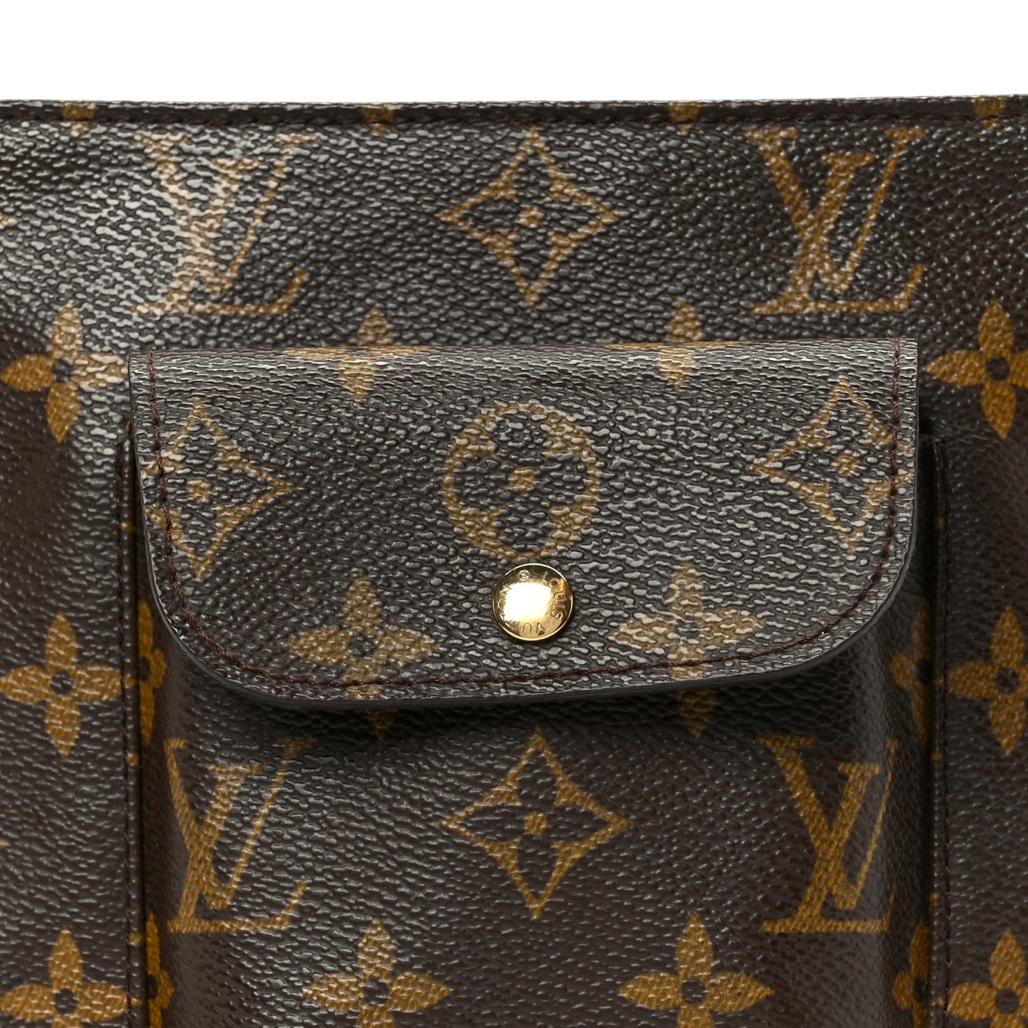 Monogram Partition Wristlet