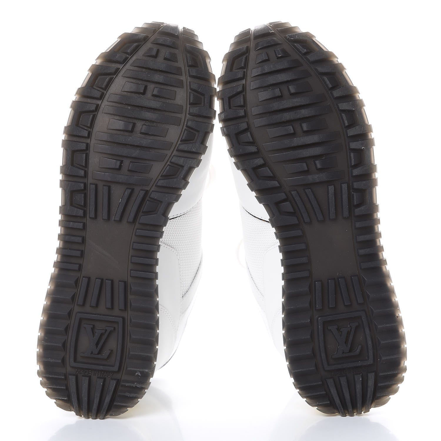 Louis Vuitton Calfskin Monogram Run Away Sneakers 36 White 5 of 8