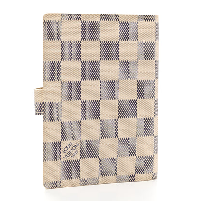 Louis Vuitton Damier Azur Small Ring Agenda Cover 4 of 7