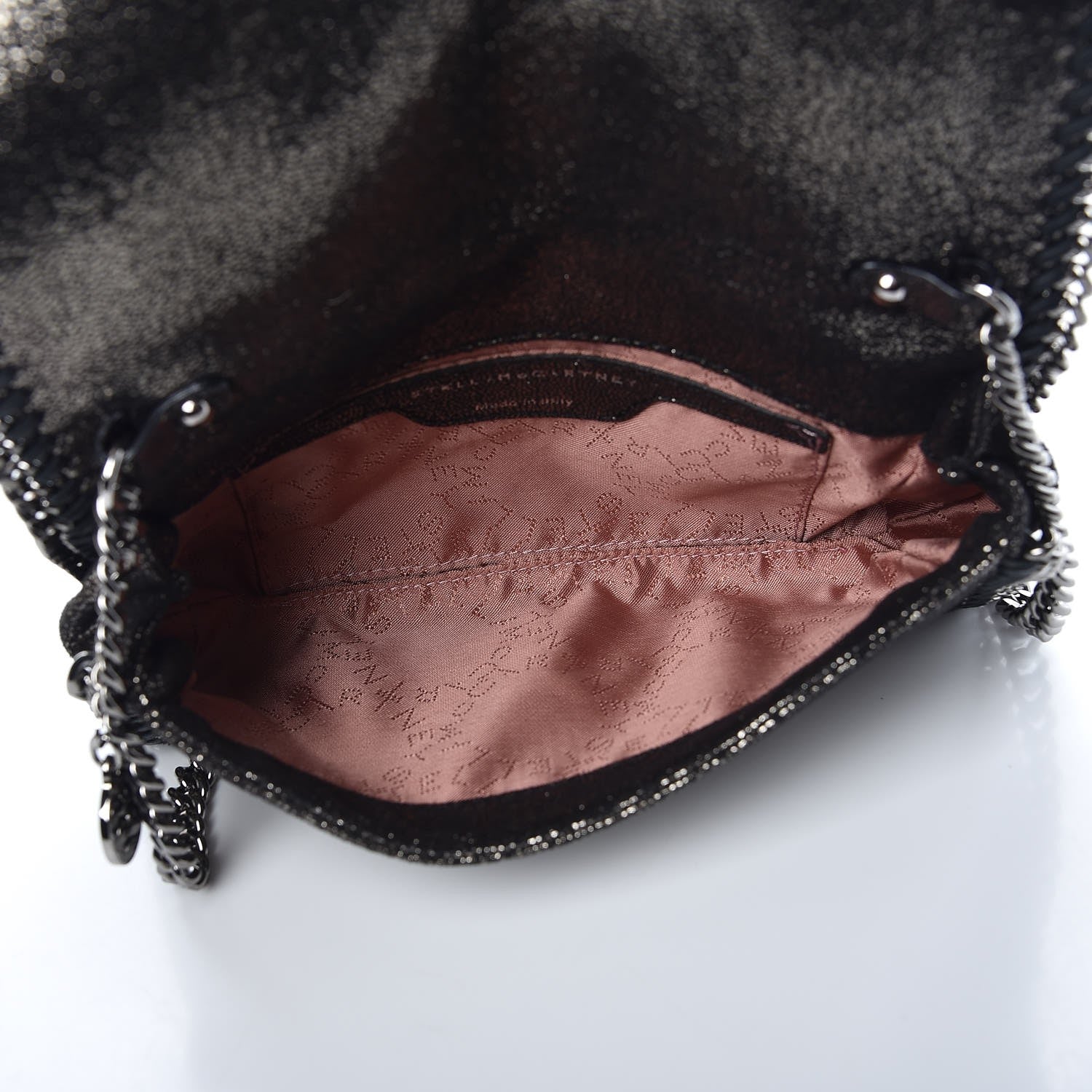 Stella McCartney Shaggy Deer Falabella Crossbody Bag Black 5 of 7