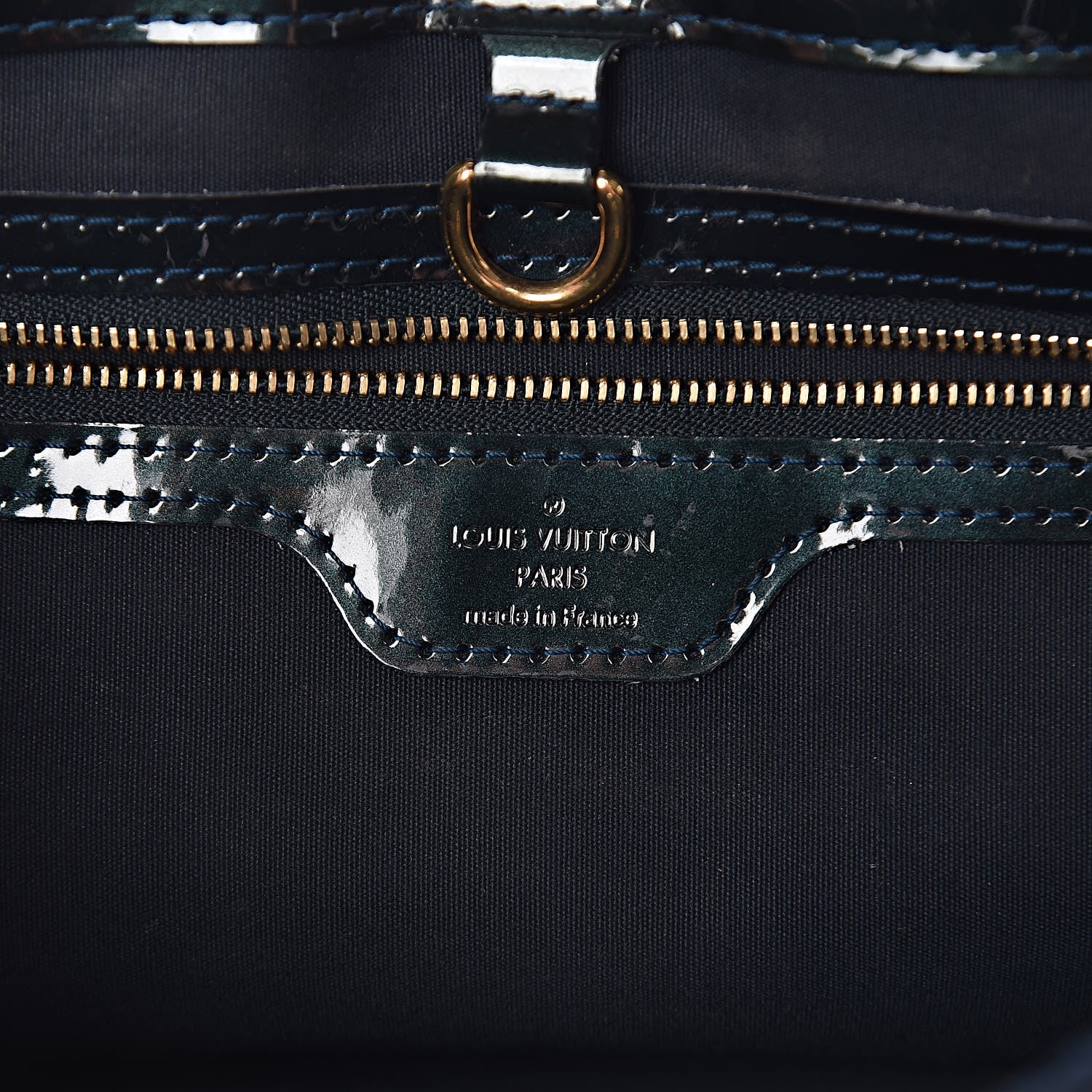 Louis Vuitton Vernis Wilshire PM Blue Nuit 6 of 13