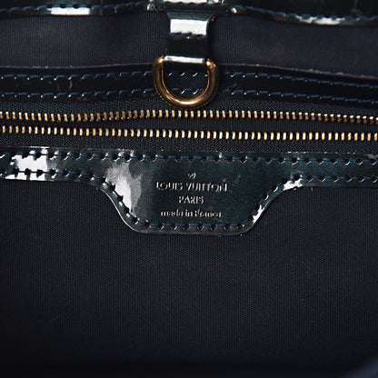 Louis Vuitton Vernis Wilshire PM Blue Nuit 6 of 13