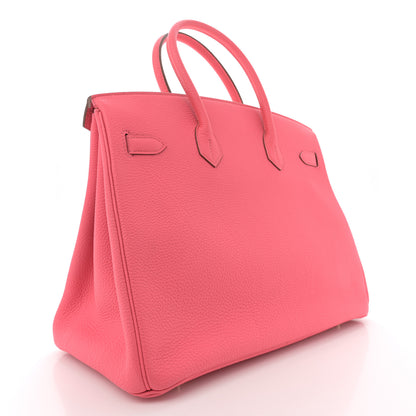 Hermes Togo Birkin 35 Rose Lipstick 3 of 12