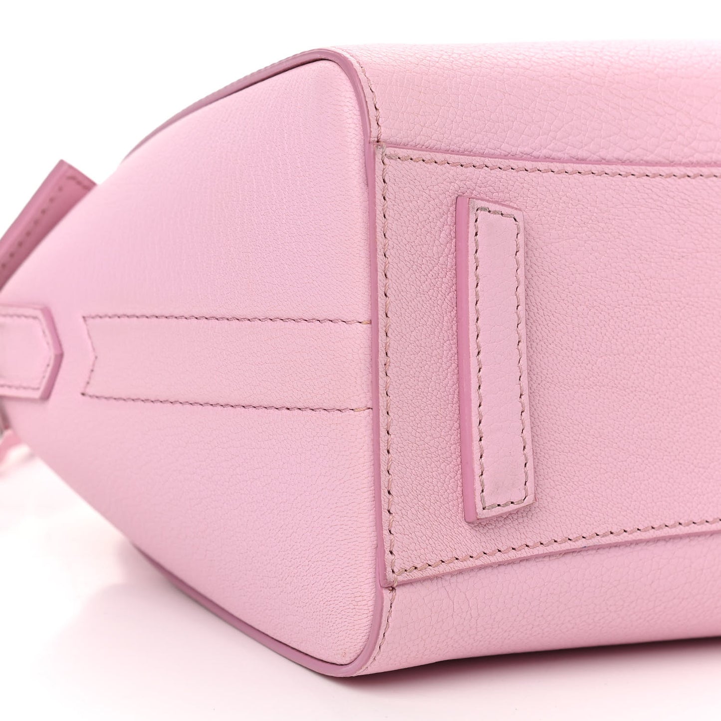 Sugar Goatskin Mini Antigona Bright Pink