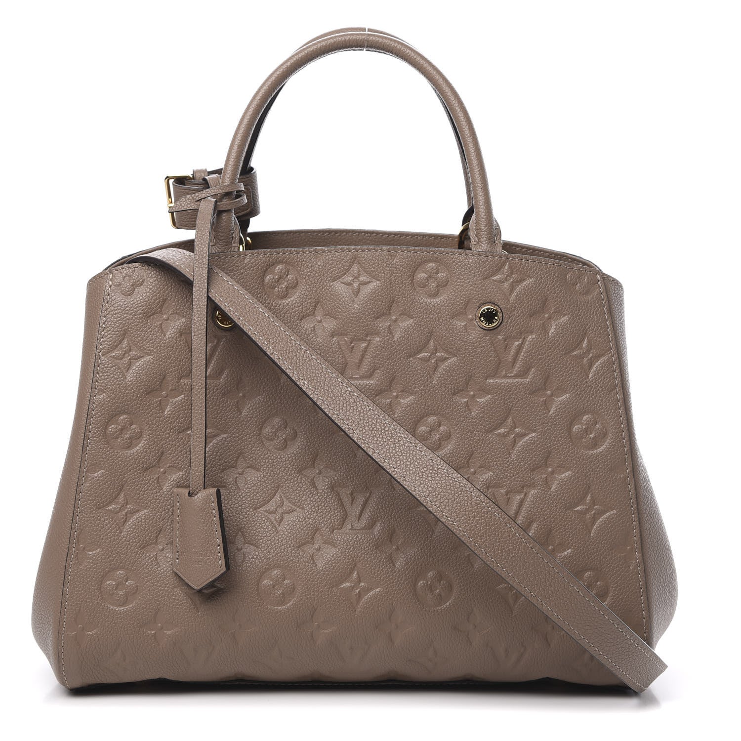 Louis Vuitton Empreinte Montaigne MM Taupe 1 of 10