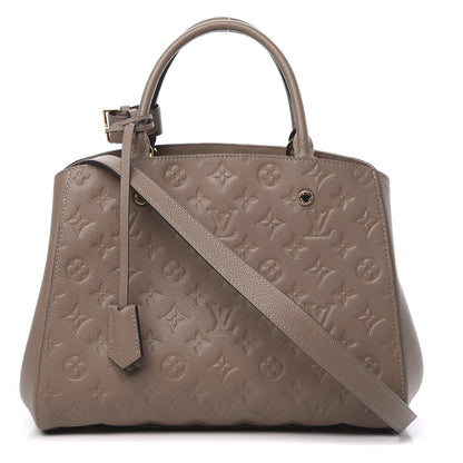 Louis Vuitton Empreinte Montaigne MM Taupe 1 of 10