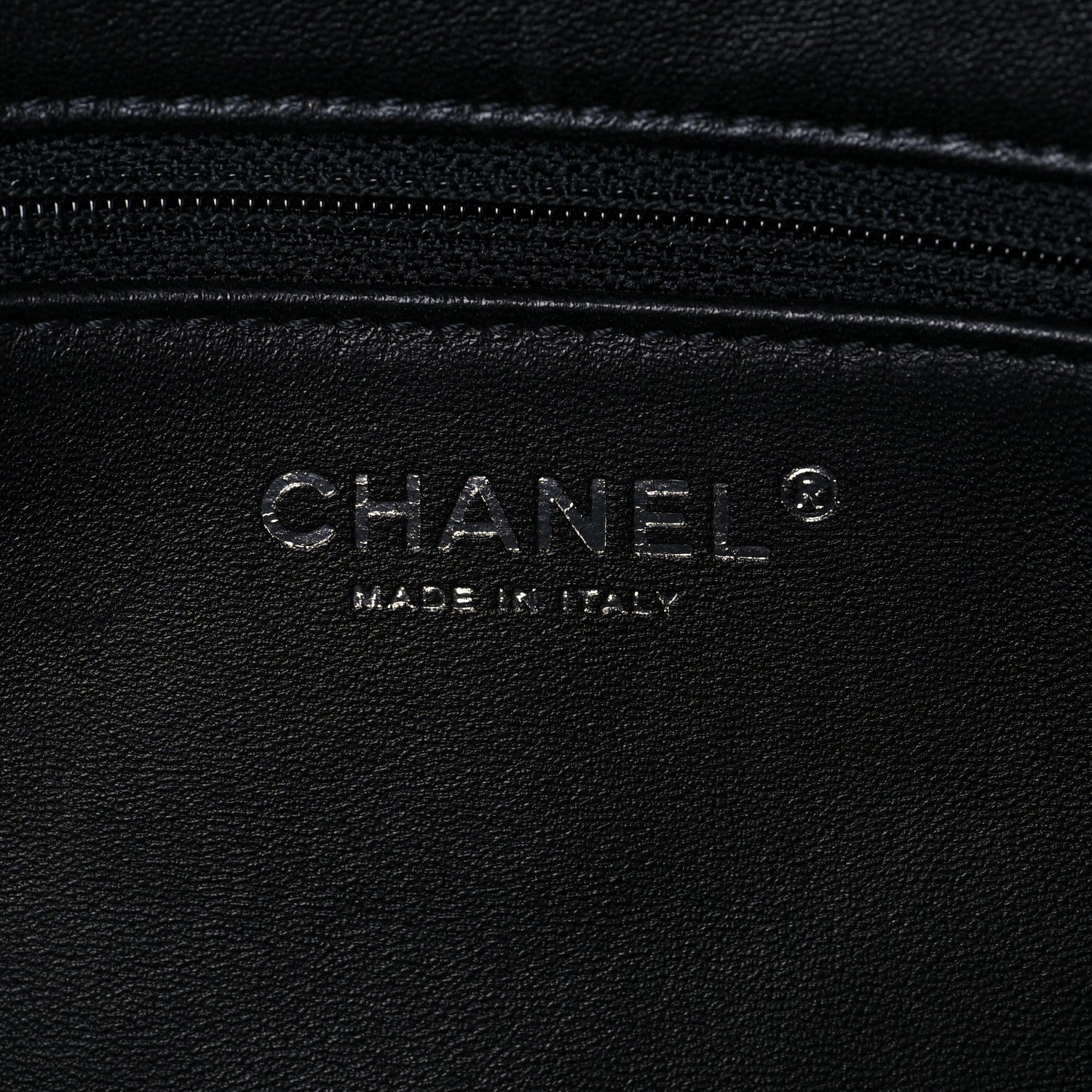 Chanel Shearling Lambskin Chanel 100% Clutch Black 6 of 8