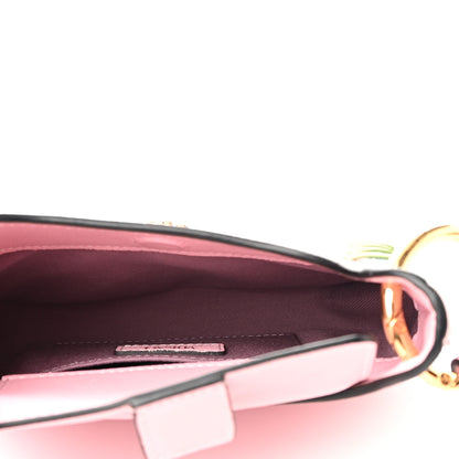 Versace Calfskin Whipstitch Medusa Mini Hobo English Rose 5 of 9