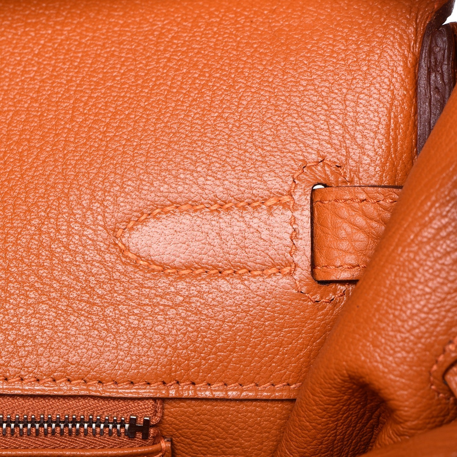 Hermes Togo Birkin 35 Orange 10 of 31