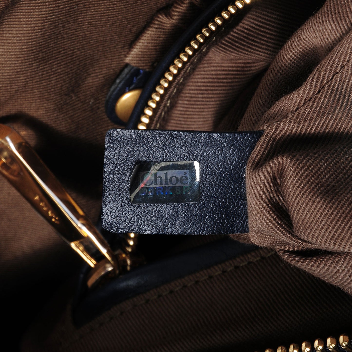 Denim Large Marcie Satchel Navy