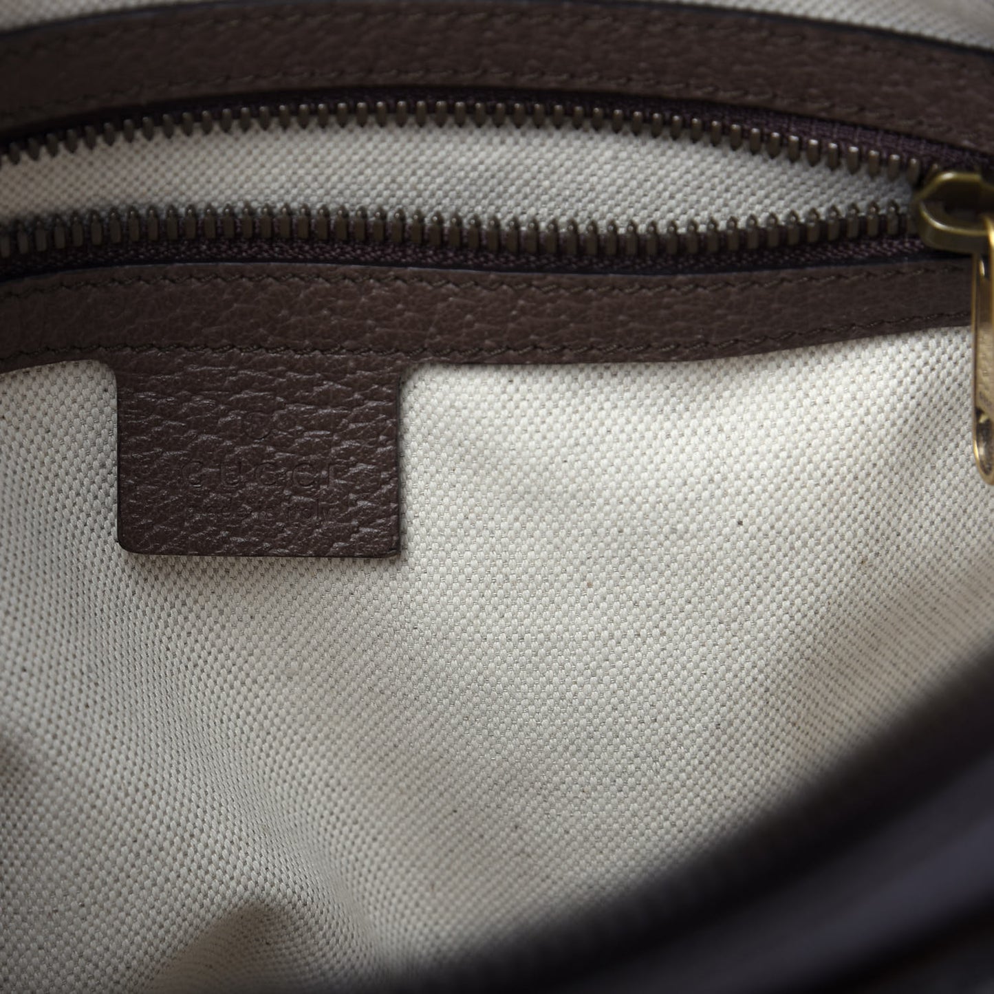 GG Supreme Monogram Web Small Ophidia Messenger Bag Brown