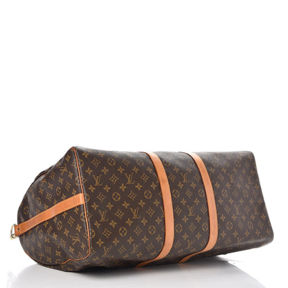 Louis Vuitton Monogram Keepall Bandouliere 55 4 of 16