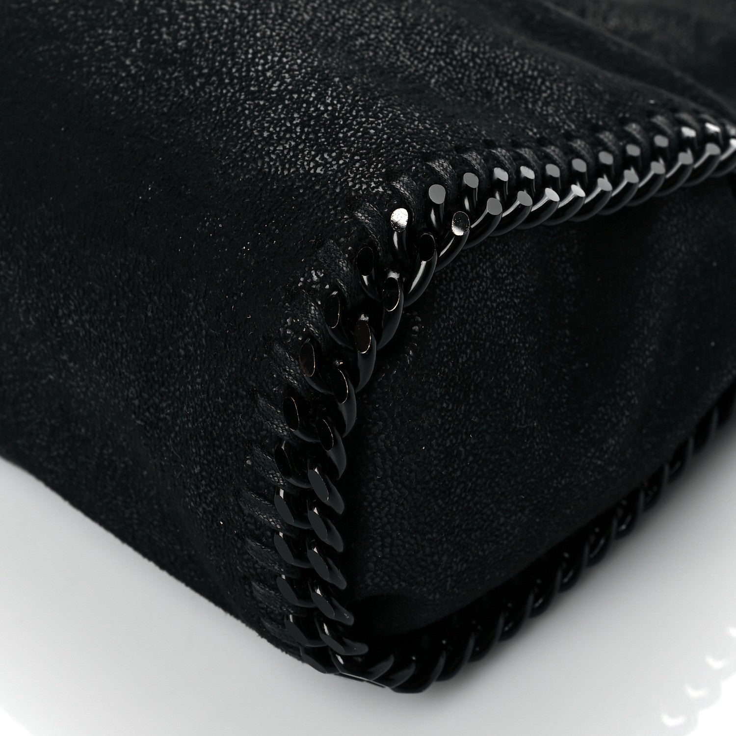 Stella McCartney Shaggy Deer Falabella Mini Crossbody Bag Black 8 of 8
