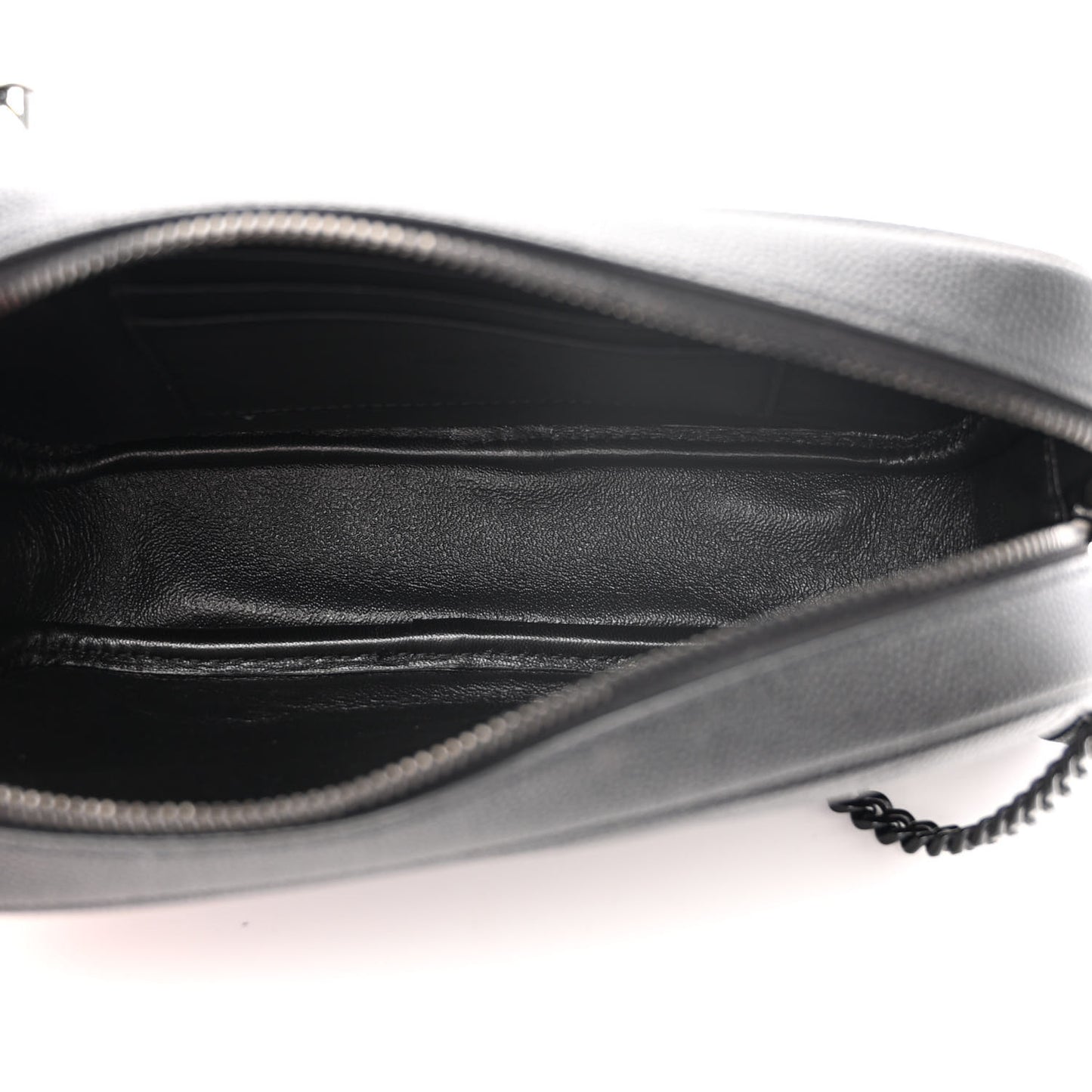 Grain De Poudre Matelasse Monochrome Monogram Mini Lou Camera Bag Black