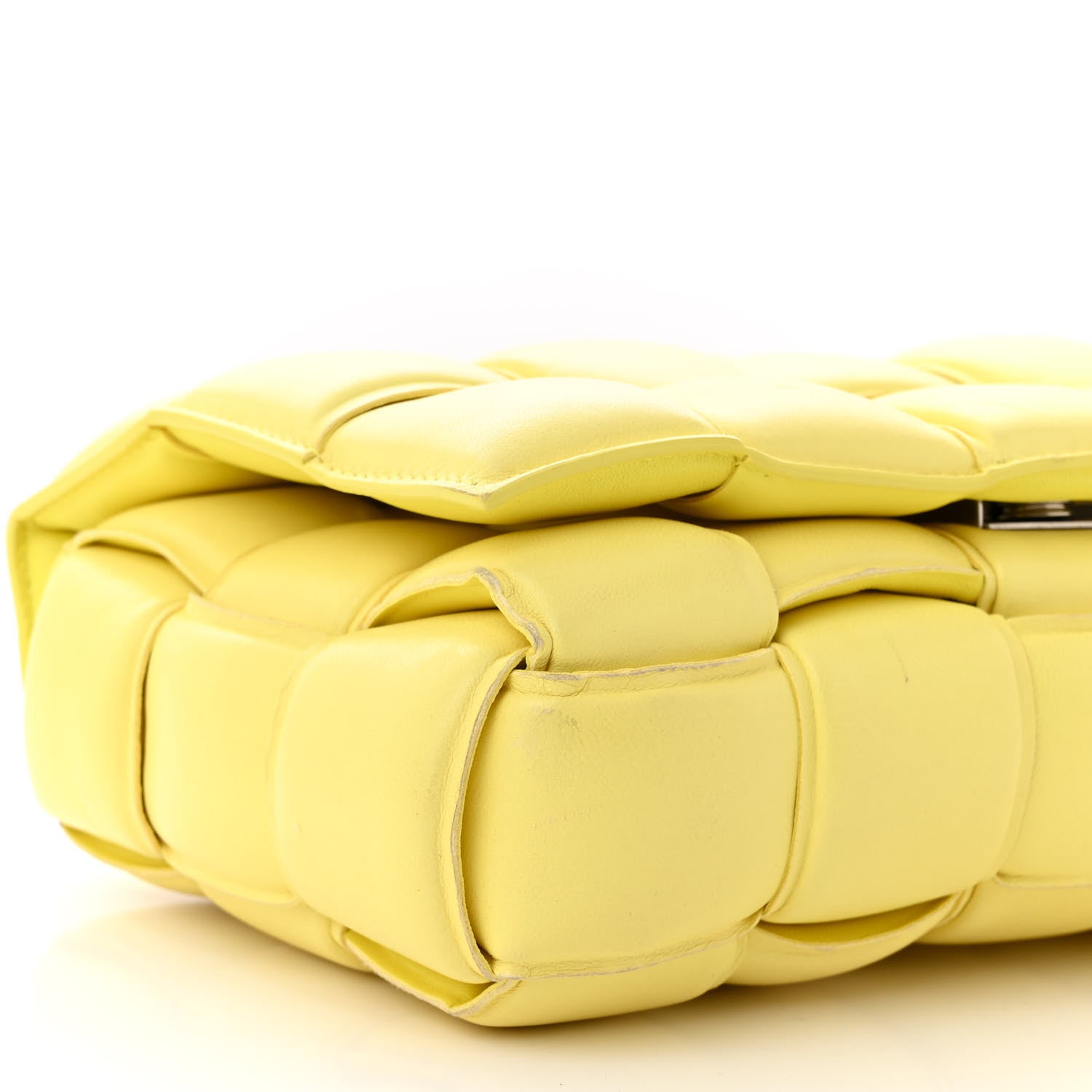 Bottega Veneta Nappa Maxi Intreccio Padded Cassette Crossbody Bag Sherbert 9 of 11