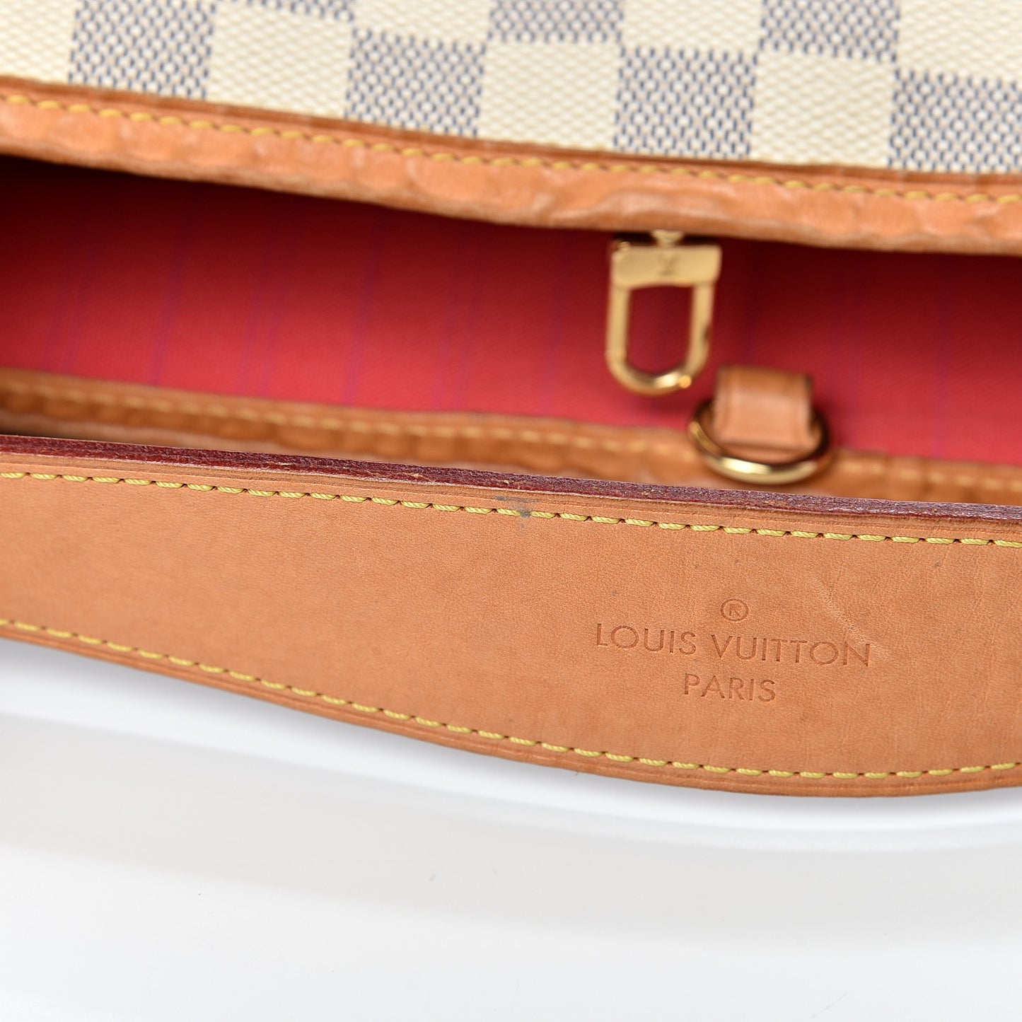Damier Azur Delightful PM Pink