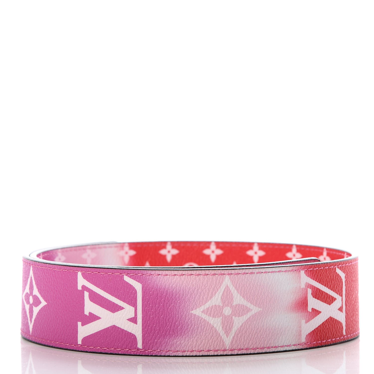 Louis Vuitton Monogram Escale Bandouliere Shoulder Strap Rouge 2 of 4