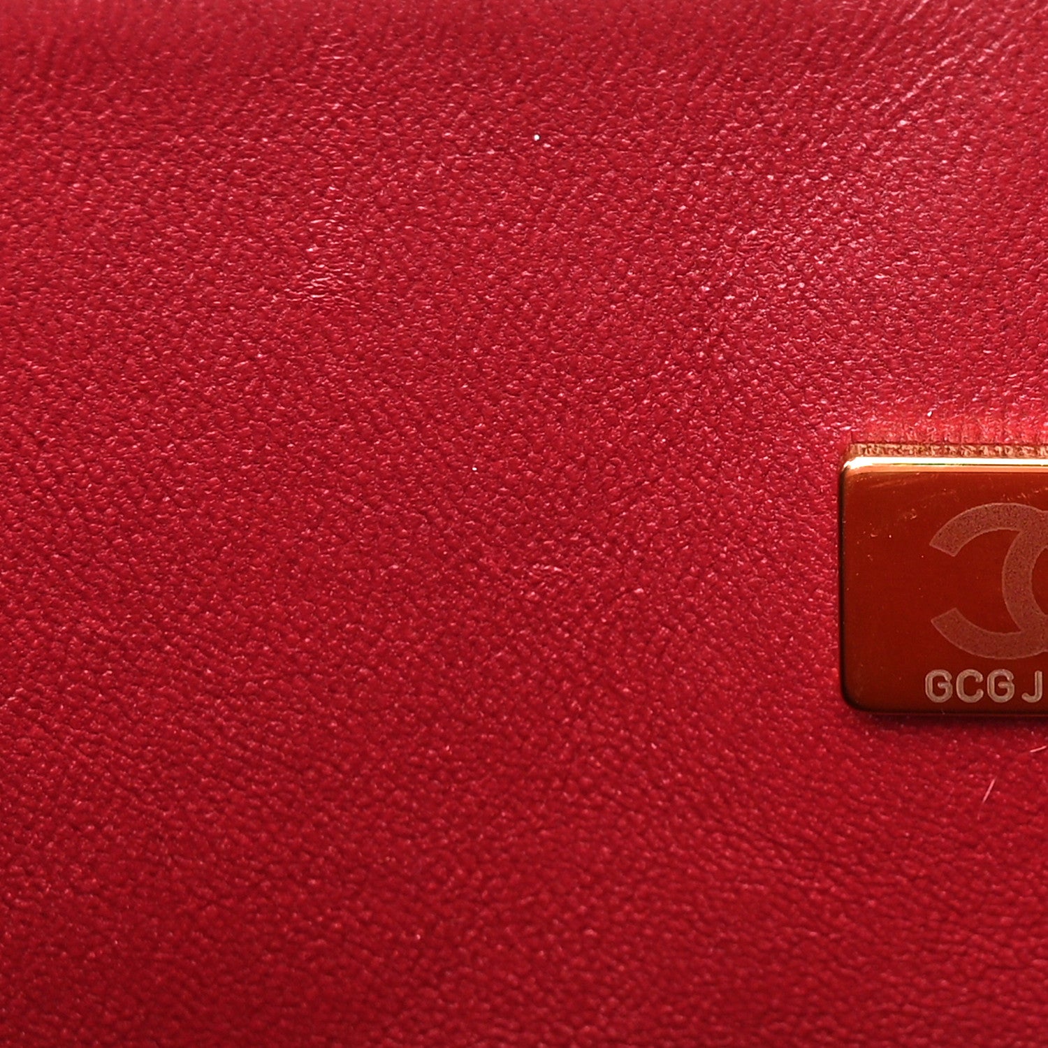 Chanel Lambskin Quilted Medium Double Flap Burgundy 7 of 10