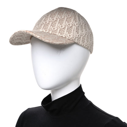 Christian Dior Cotton Oblique Jacquard Baseball Cap 58 Beige 2 of 9