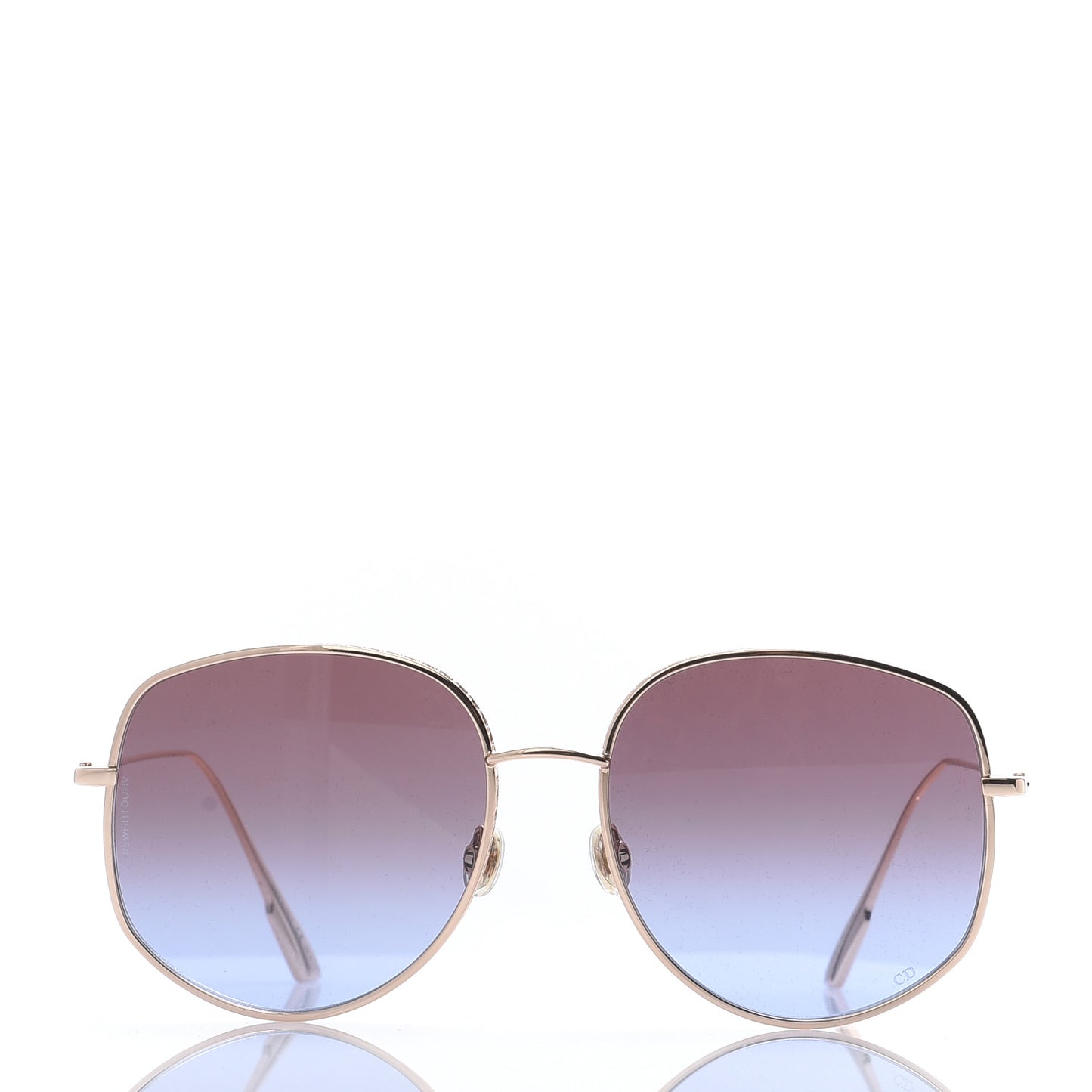 Metal Dior By Dior 2 Sunglasses Rose Gold