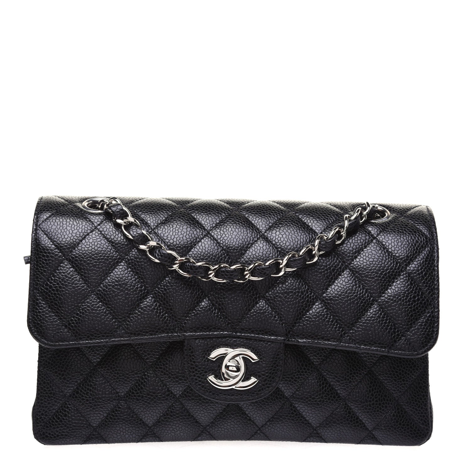 Chanel Caviar Quilted Small Double Flap Black 1 of 13