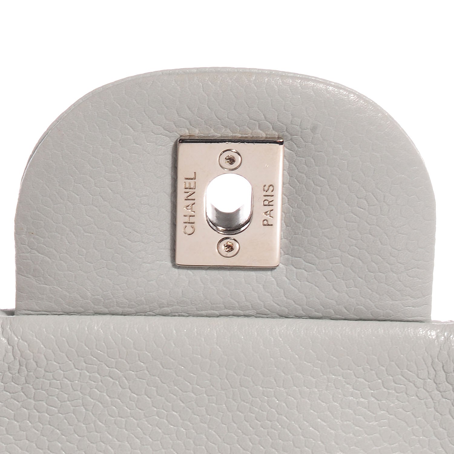 Chanel Caviar Jumbo Single Flap Grey 5 of 8