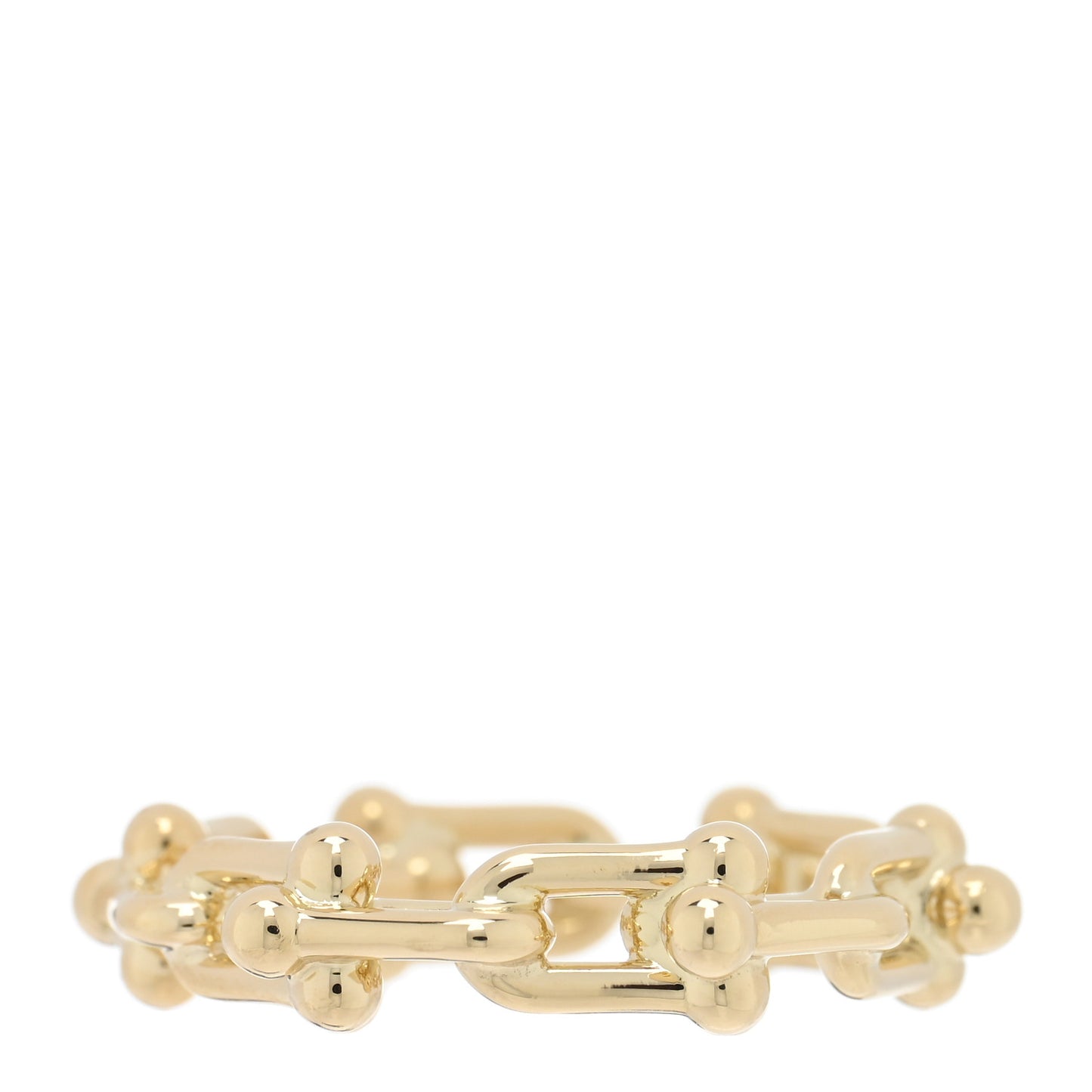 18K Yellow Gold Hardwear Micro Link Ring 48 4.5